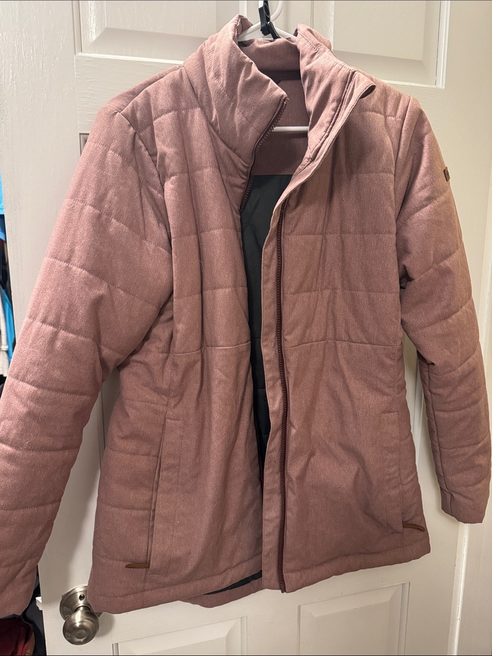 Columbia Pink Quilted Puffer Jacket